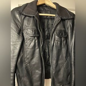 Leather jacket